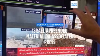 Autoridades israelitas apreendem câmaras de jornalistas invocando a nova lei dos media