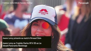 VIDEO Nolwenn Leroy aux premières loges pour son amoureux, Arnaud Clément, lors d'un prestigieux match de tennis
