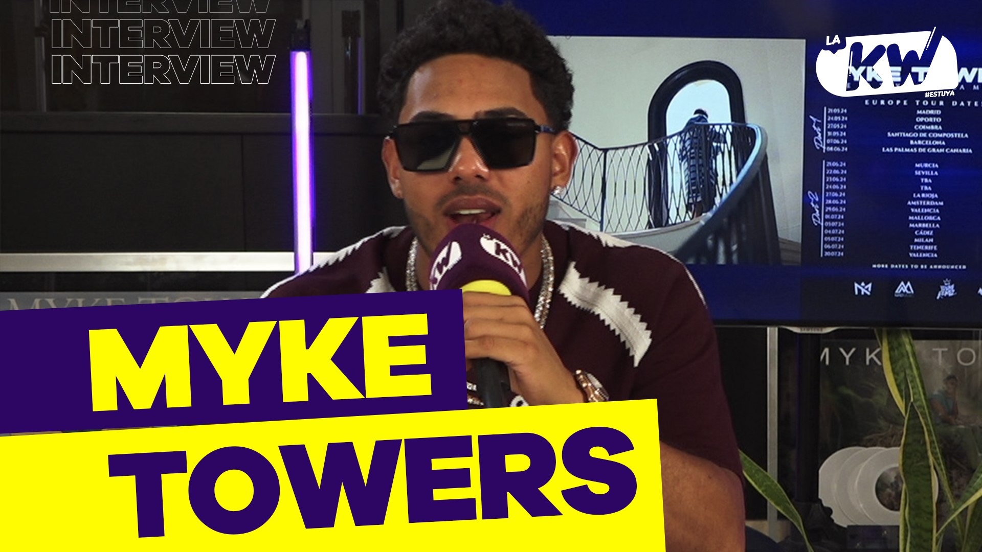 ⁣Myke Towers arranca su gira por Europa y revela detalles de su colaboración con Bad Bunny