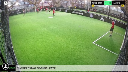 Faute de Thibault BURNIER - LW FC