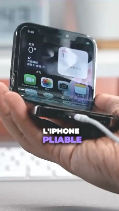 L’iPhone pliable va devenir réalité 