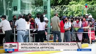 Análisis del tercer debate presidencial con inteligencia artificial