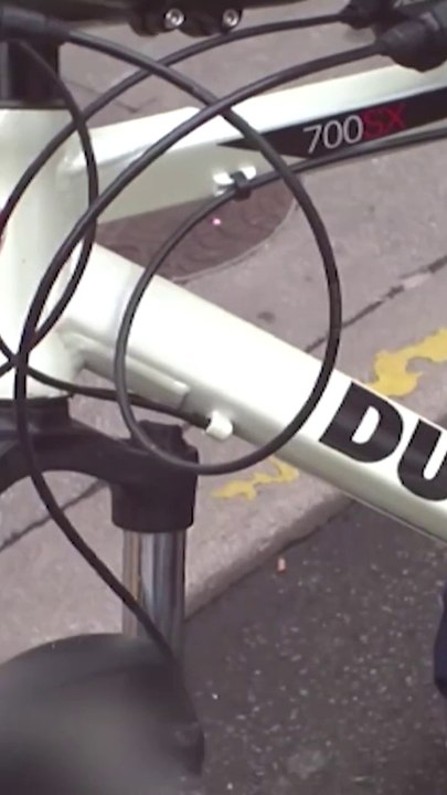 Il se fait attraper après avoir chippé un vélo !