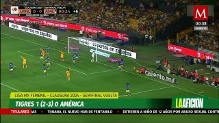 Pese a derrota ante Tigres, América avanza a la final de la Liga MX Femenil