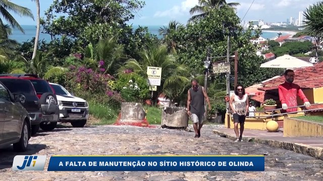 A falta de manutenção no Sítio Histórico de Olinda