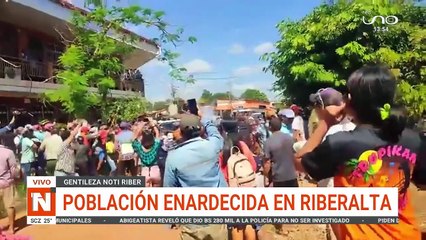 Población enardecida  con el feminicida que golpeó a su pareja hasta matarla