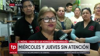 Por inasistencia de la Alcaldía y el Gobierno en reunión, Maternidad cruceña confirma paro de 48 horas