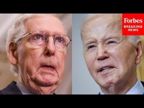 ‘We’re Beyond Frustrated’: Mitch McConnell Slams Biden Over Israel Weapons Delay