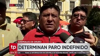 Comerciantes de Oruro anuncian bloqueos de caminos para este jueves por la escasez de dólares y otras demandas