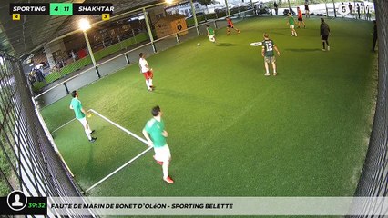 Faute de Marin de Bonet d’Oléon - SPORTING BELETTE