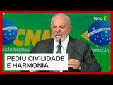 Lula pede 'civilidade' após vaias e aplausos em encontro com prefeitos: 'País precisa de harmonia'