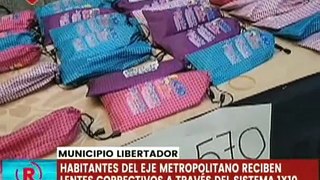 Mérida | Gobierno regional entrega 470 lentes correctivos a los ciudadanos del mcpio. Libertador