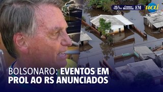 Bolsonaro mobiliza apoio para o Rio Grande do Sul