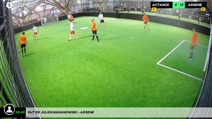 But de Julien Baranowski - ARSENE