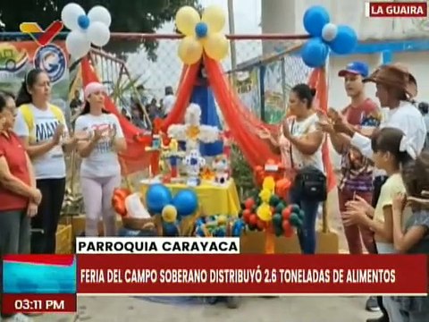 Más de 800 familias son favorecidas con la distribución de 2.6 toneladas de proteínas en el edo. La Guaira