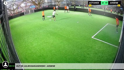 But de Julien Baranowski - ARSENE