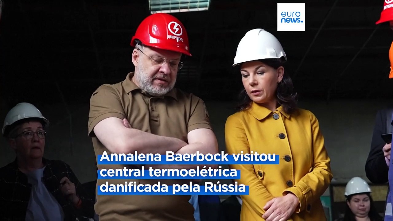 Ucrânia precisa de reforçar defesa aérea, alerta ministra dos Negócios Estrangeiros da Alemanha