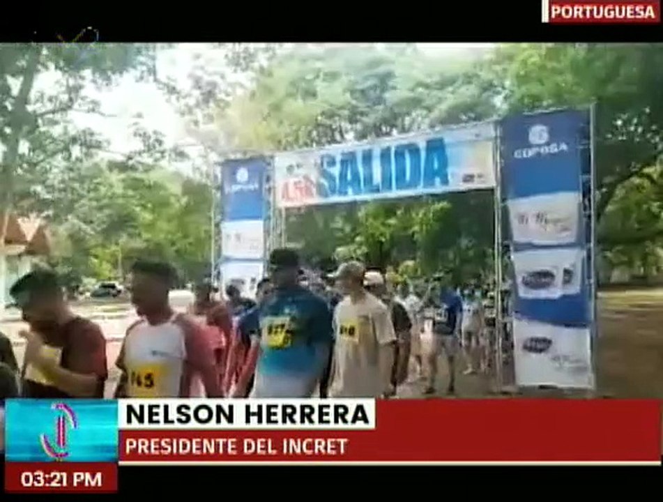 Portuguesa | Instituciones del sector público y privado participaron en la "Caminata 4K de la Clase Obrera"