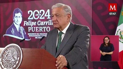 AMLO anuncia que pese a apagones, México enviará luz eléctrica a Belice