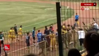 Tekirdağ'da futbol maçı yumruklaşmaya döndü: 16 kırmızı kart çıktı