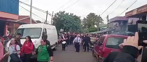 Llegaron más policía al acampe en Misiones