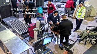 كاميرات المراقبة بمطار القاهرة الدولى تكذب إدعاءات أحد الأشخاص يحمل جنسية إحدى الدول الأجنبية