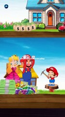 Bad Mario Vs Good Peach  Mario's Love & Family Affection ❤️ Shorts story