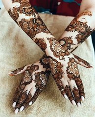 Bridal mehendi design ❤️