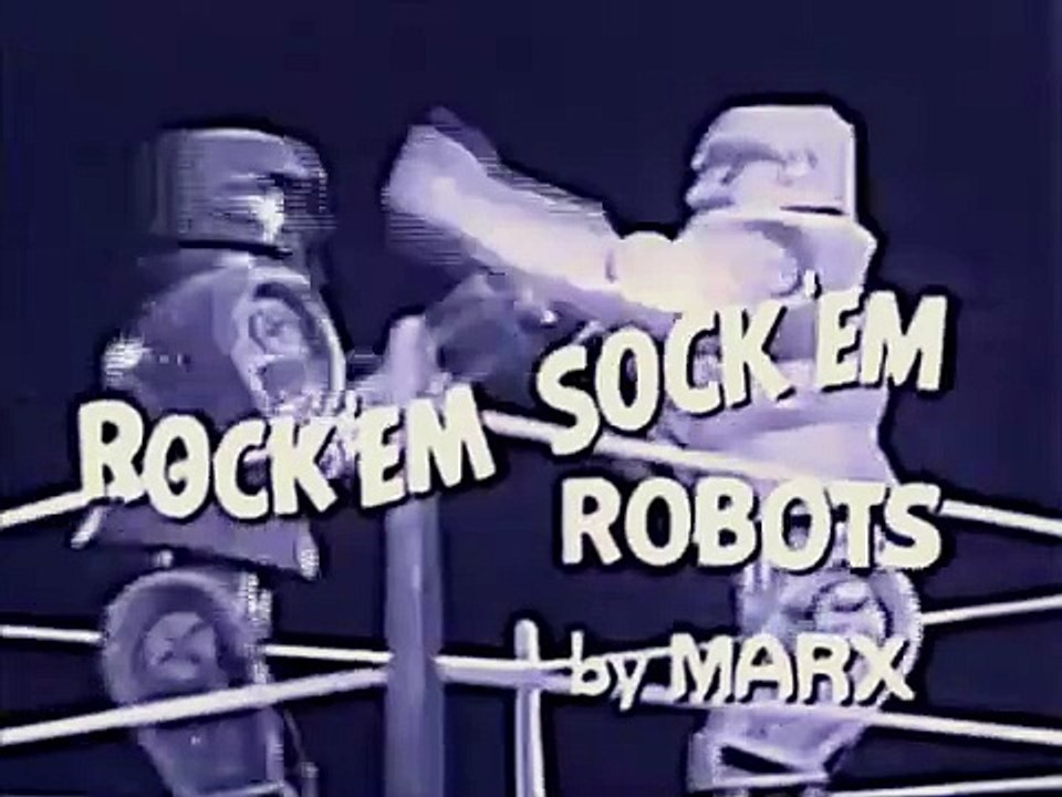 1960s Rock 'Em Sock 'Em toy - Bobby Buntrock ("Hazel" actor)