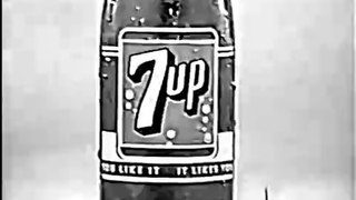 1960s 7 Up uncola TV commercial