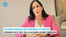 Lía Limón asegura que superará la votación lograda en el 2021 en la alcaldía Álvaro Obregón