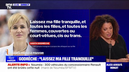 LA BANDE PREND LE POUVOIR - Judith Godrèche: "Laissez ma fille tranquille"