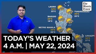 Today's Weather, 4 A.M. | May 22, 2024