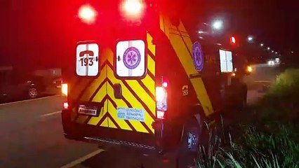 Adolescente com fratura é socorrido após queda de bicicleta no Bairro Floresta