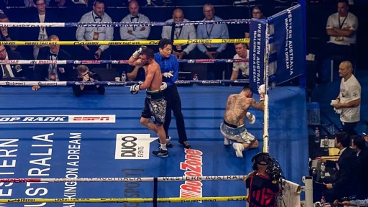 Vasyl Lomachenko noquea a George Kambosos Jr., para convertirse en Campeón Ligero de la FIB