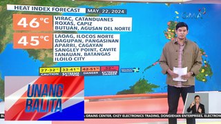 Weather update as of 7:26 AM (May 22, 2024) | Unang Balita