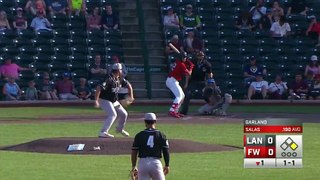 ¡Ethan Salas conecta su primer cuadrangular de la temporada en ligas menores!