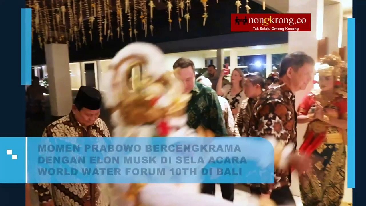 Prabowo Bertemu dengan Elon Musk di Bali
