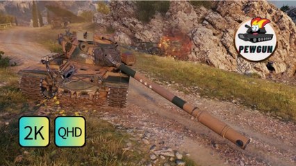 T110E5 緊張刺激，決戰時刻！ | 7 kills 10.4k dmg | world of tanks |  @pewgun77 ​