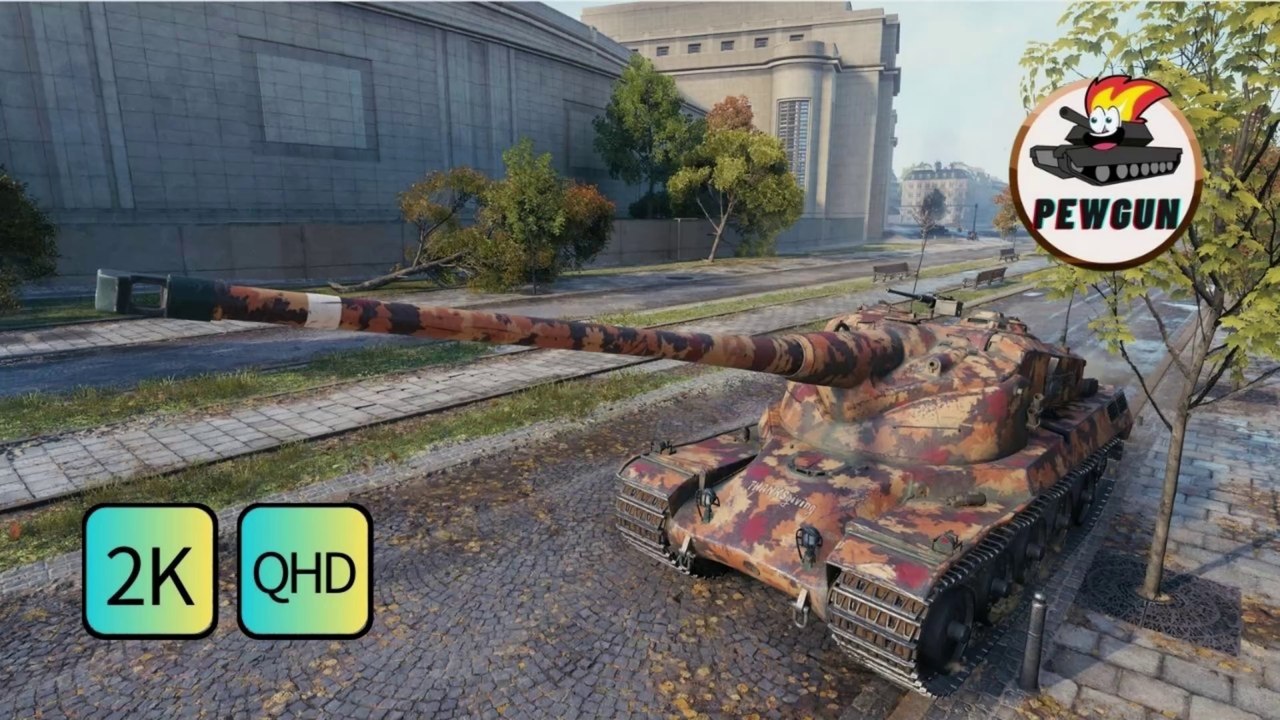 AMX 50 B 戰車獨家！| 9 kills 11.4k dmg | world of tanks |  @pewgun77