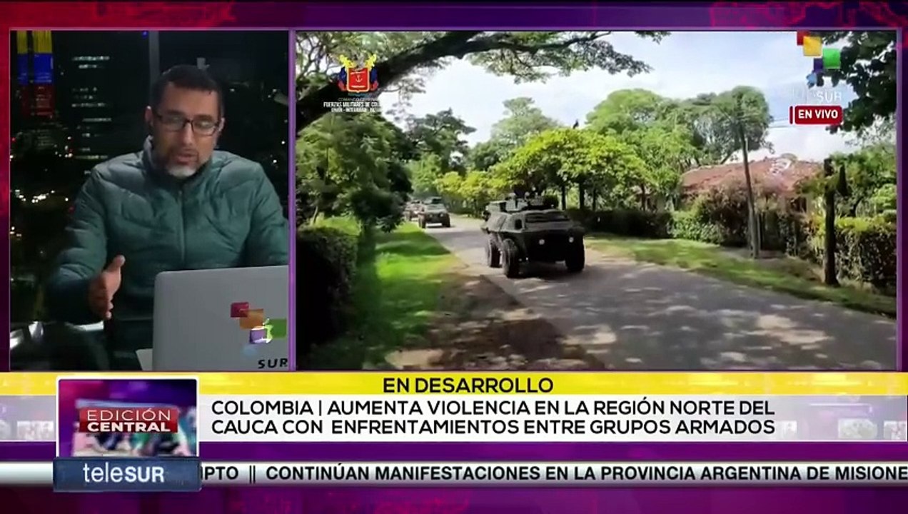 Aumenta violencia en la región norte del Cauca con enfrentamientos entre grupos armados