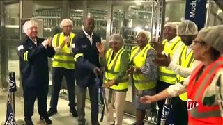 PM COMMENDS NEW $200 M LINE 7 AT CARIB BREWERY
