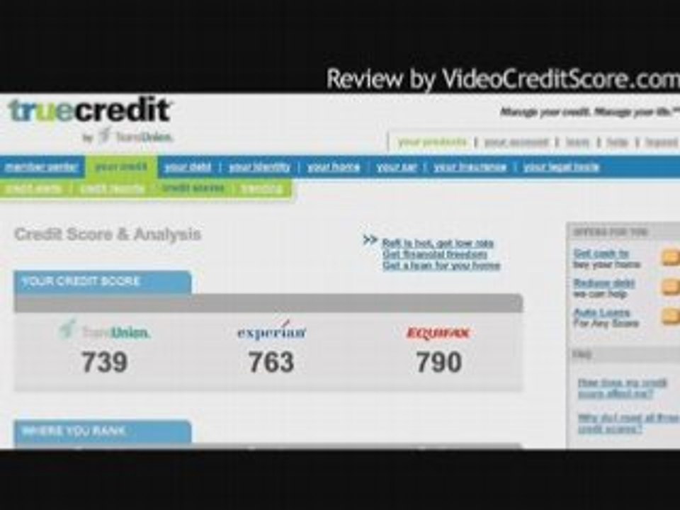 TrueCredit's 3-Bureau Credit Monitoring - Review #3