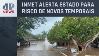 Moradores de Triunfo (RS) contabilizam prejuízos das enchentes