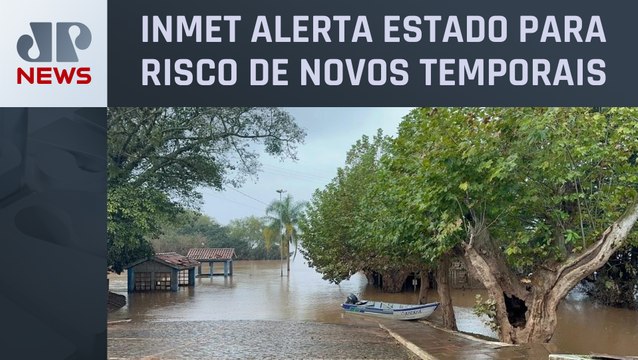 Moradores de Triunfo (RS) contabilizam prejuízos das enchentes
