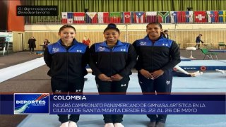 DEPORTES TELESUR 21-05-2024 Colombia | Iniciará el Campeonato Panamericano de Gimnasia Artística en Santa Marta.