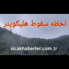 İran Cumhurbaşkanı Reisi’yi Taşıyan Helikopterin Düşme Anı