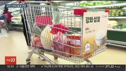 한국은행 내일 기준금리 결정…11연속 동결할 듯