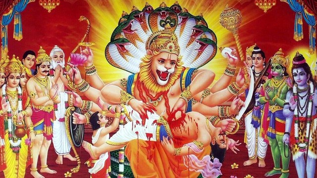 Shri Narsingh Stotram | श्री नृसिंह स्तोत्रम् | Shri Narsimha Stotra #narayan