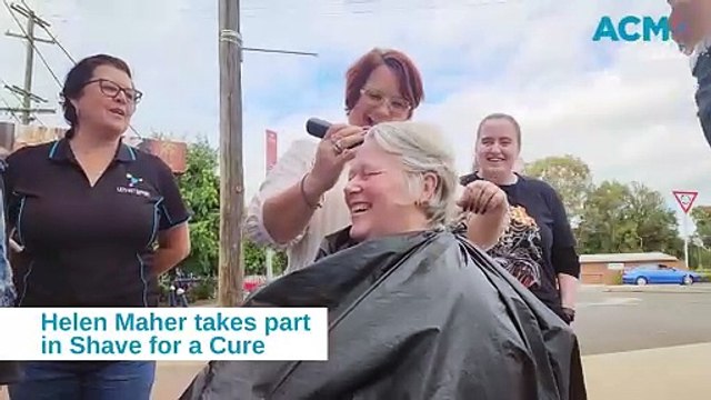 Helen's Shave for a Cure (1)